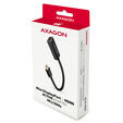 AXAGON RVDM-HI14N Mini DisplayPort to HDMI Adapter, 4K/30 Hz, 15 cm long - black image number null