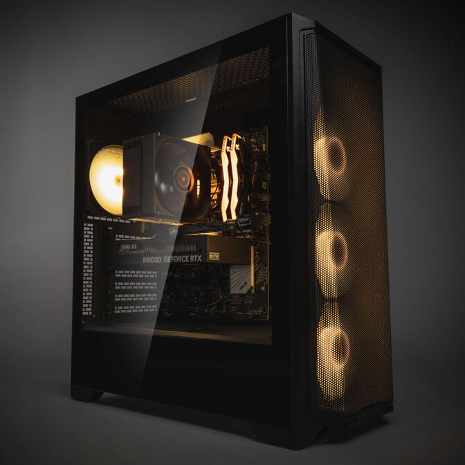 KingForge Gaming-PC Bronze, AMD Ryzen 5 7500F, RTX 5060, Phanteks Eclipse G370A &ndash; Fertig-PC image number 8
