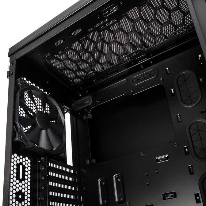 PHANTEKS Enthoo Pro Mid Tower, Tempered Glass - black image number 9