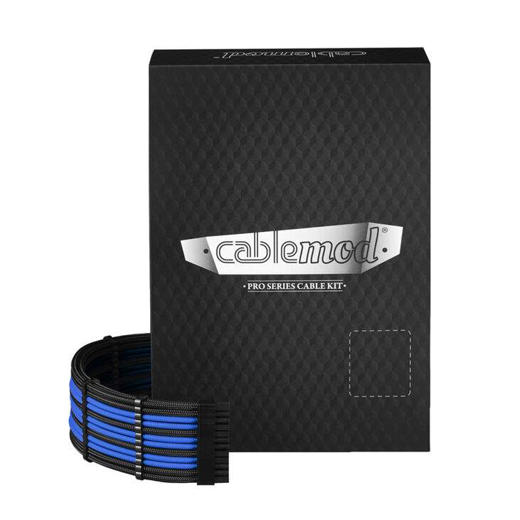 Cablemod PRO ModMesh RT 12VHPWR Dual Cable Kit für ASUS/Seasonic/Phanteks - schwarz/blau image number 3