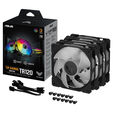 ASUS TUF Gaming TR120, PWM ARGB L&uuml;fter 3er Pack - 120 mm, schwarz image number null