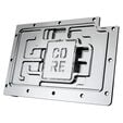 Alphacool Core GeForce RTX 5080 EPIC-X Waterblock, Backplate - Acrylic, Black image number null