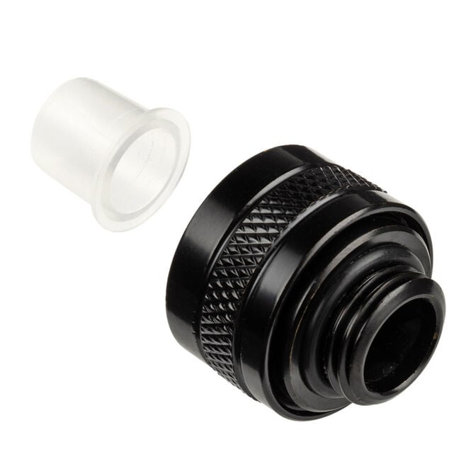 Alphacool Eiszapfen Pro fitting 13mm hardtube G1/4, 6-Pack - black image number 2