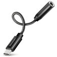 AXAGON ADA-HC USB-C Hi-Res Audio Adapter - 3.5mm Jack, 32 Bit, 384 kHz image number null
