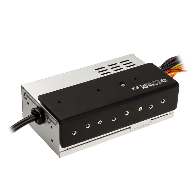 Streacom DB4 Fanless Cube-Geh&auml;use + ZeroFlex 240 Netzteil - silber image number 8