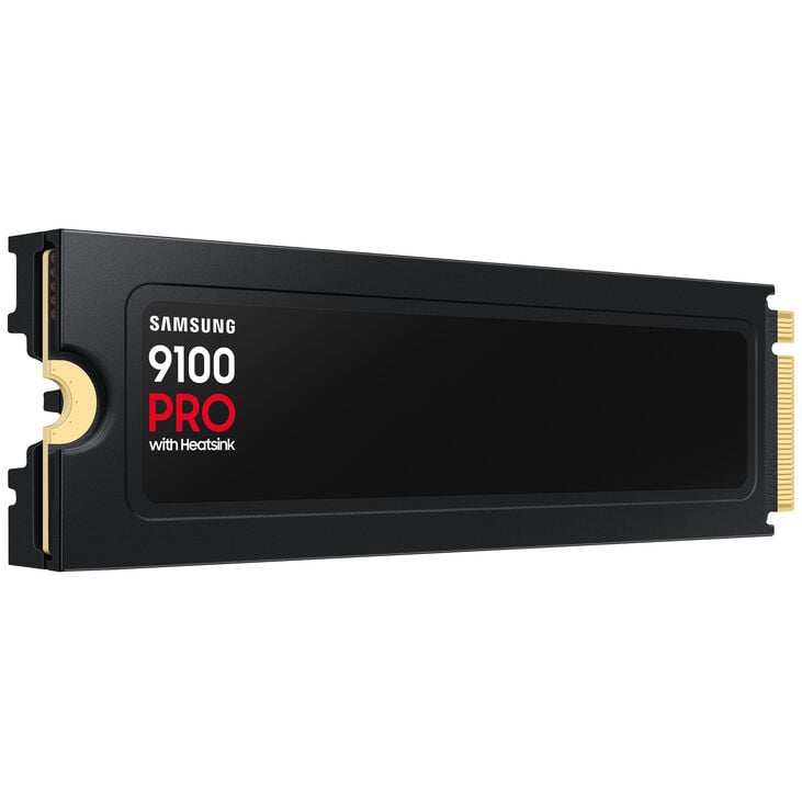 Samsung 9100 PRO Series NVMe SSD, PCIe 5.0 M.2 Type 2280, with heatsink - 2TB image number 4