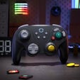 NYXI Warrior Switch 1 & 2 Controller - schwarz image number null