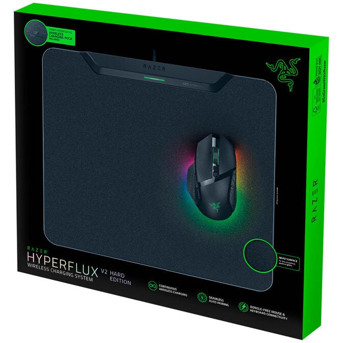 Razer HyperFlux V2 Wireless Charging Mousepad - Hard Surface image number 10