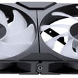 PHANTEKS M25 Gen2 PWM D-RGB Fan, 3-Pack - 140mm, Black image number null