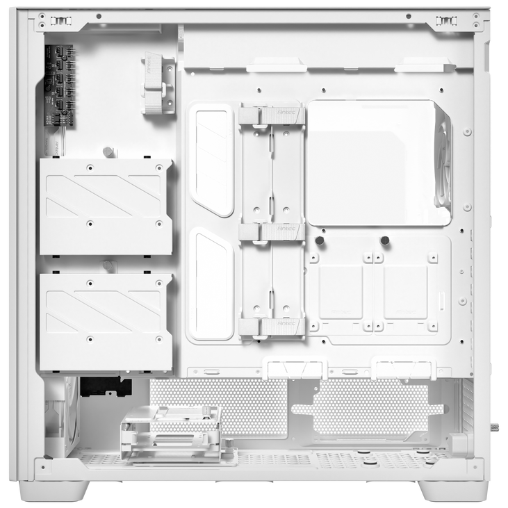 Antec Flux Pro PC Case, full tower, E-ATX, tempered glass – white image number 7