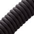 CableMod PRO Coiled Keyboard Cable USB-C zu USB Typ A, Midnight Black - 150cm image number null