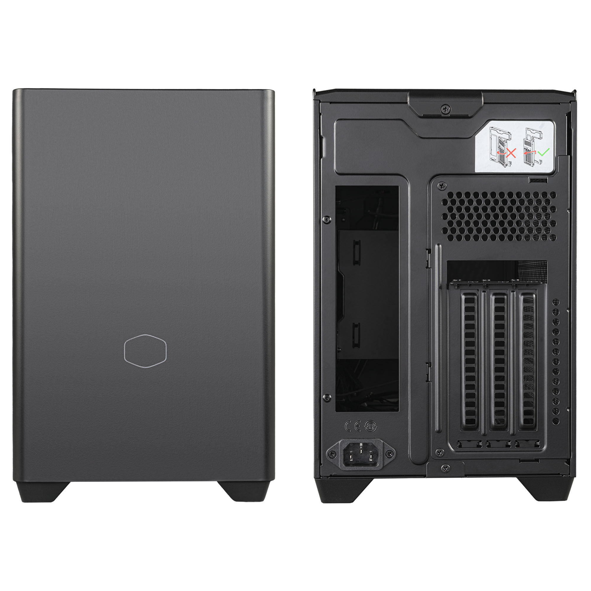 COOLER MASTER MasterBox NR2OOP黒 Cooler Master MasterBox NR200P V2