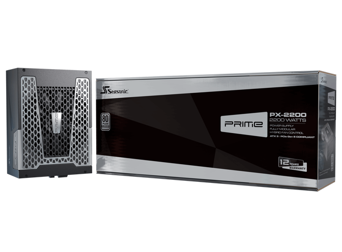 Seasonic Prime PX-2200 Netzteil, 80 PLUS Platinum, vollmodular, ATX 3.1, PCIe 5.1 - 2.200 Watt image number 0