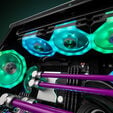 EK Water Blocks EK-Quantum Impulse 120 D-RGB PWM Fan - 120mm, black image number null