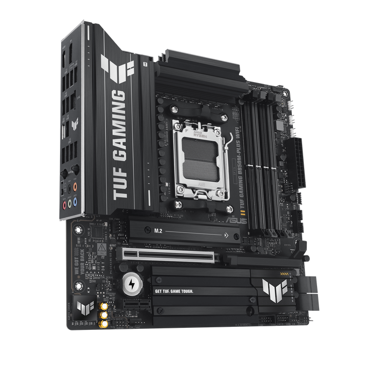 ASUS TUF Gaming B850M-Plus WiFi Motherboard, Socket AM5, AMD B850, Micro-ATX, DDR5 image number 4