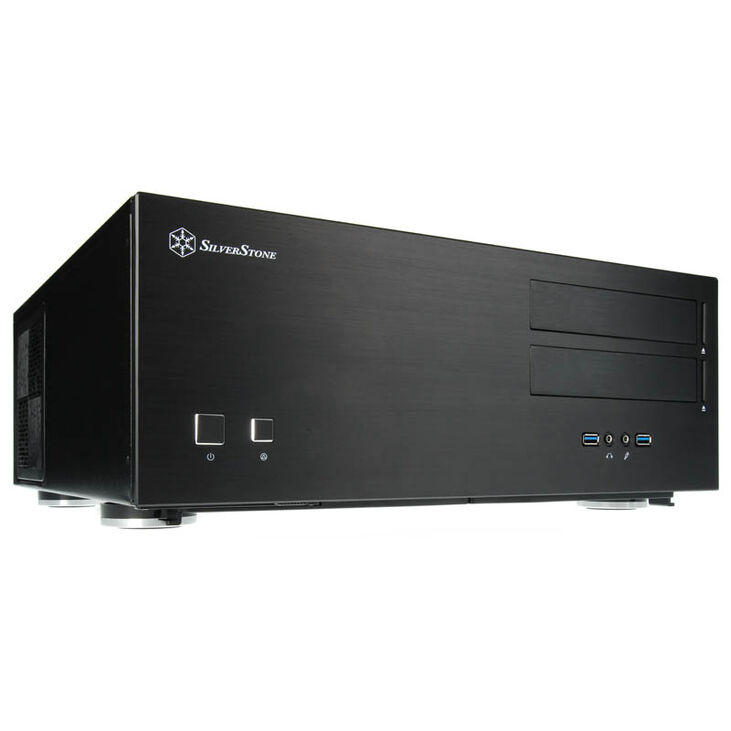 SilverStone SST-GD08B USB 3.0 Grandia Desktop - schwarz image number 0