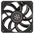 SilverStone SST-AS120B, L&uuml;fter - 120mm image number null