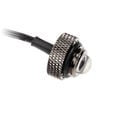 XSPC ARGB LED Stop Plug, G1/4, 5V 3Pin - black/chrome image number null