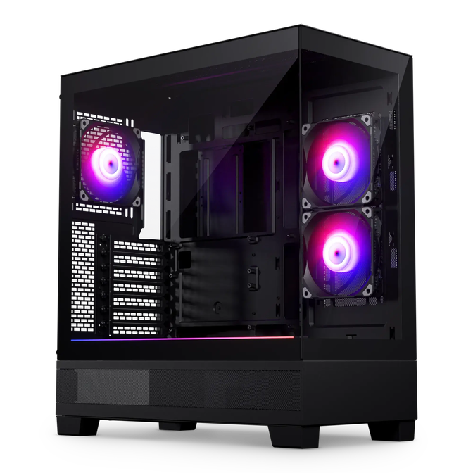 Phanteks XT View Tempered Glass Windows, D-RGB - schwarz image number 0