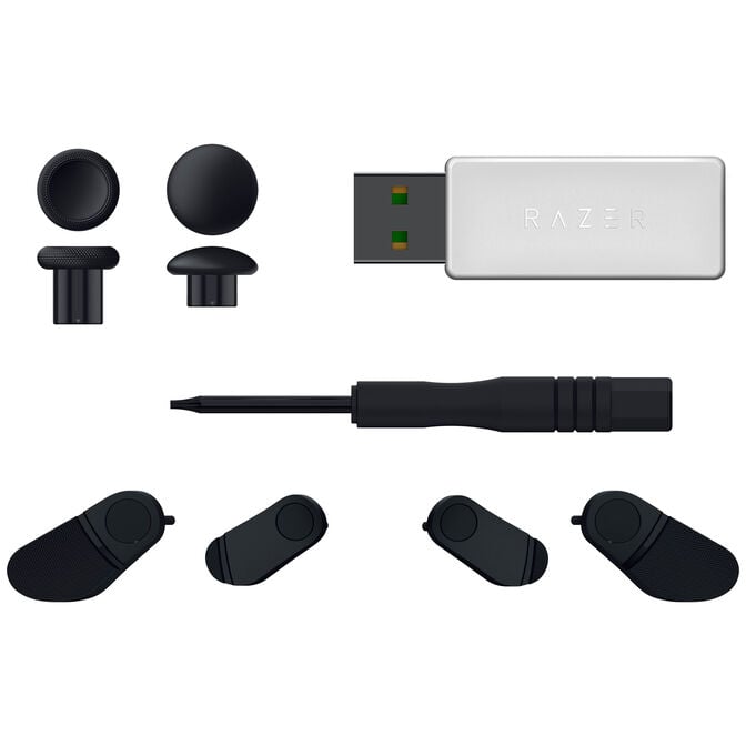Razer Raiju V3 Pro kabelloser PS5-/PC-Controller, Pro-Tasten, symmetrisches Layout - wei&szlig; image number 13