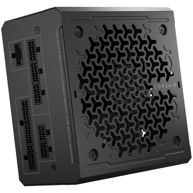 Corsair RMe Series RM850e (3rd Gen) 80 PLUS Gold Netzteil, ATX 3.1, PCIe 5.1 - 850 Watt, schwarz image number 3