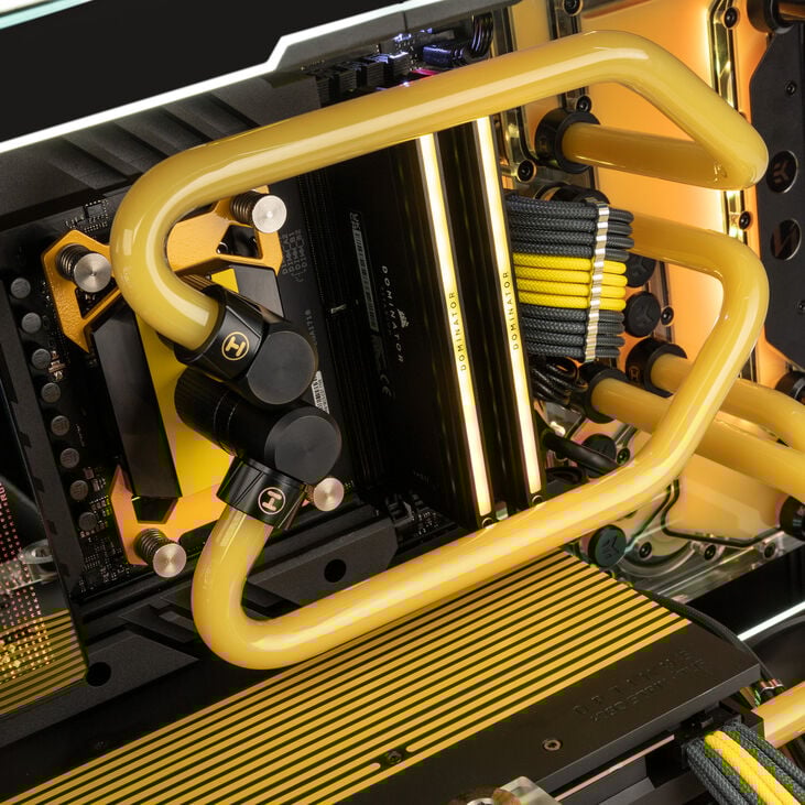 Gaming PC Superveloce Elite, AMD Ryzen 9 9950X, NVIDIA GeForce RTX 4090 - Custom Water Cooling image number 4