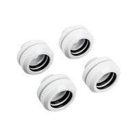 Corsair Hydro X Series XF Hardline Anschluss gerade G1/4 auf 14mm AD Hardtube - 4er Pack, wei&szlig;