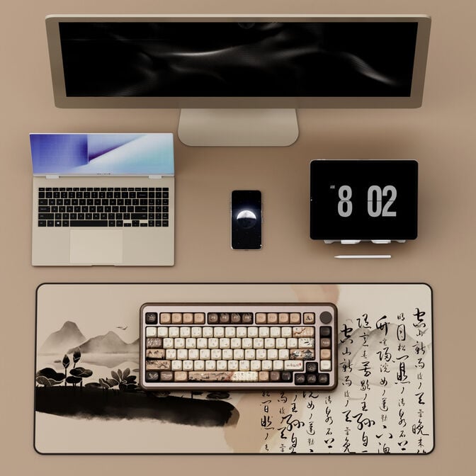 Akko MU02 Mountain Seclusion Gaming Keyboard, 75%, Hot-Swap, RGB - V3 Piano Pro Switches, ISO image number 6