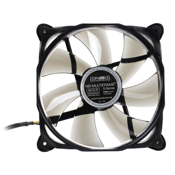 Noiseblocker Multiframe S-Series M12-P PWM - 120mm bulk image number 1