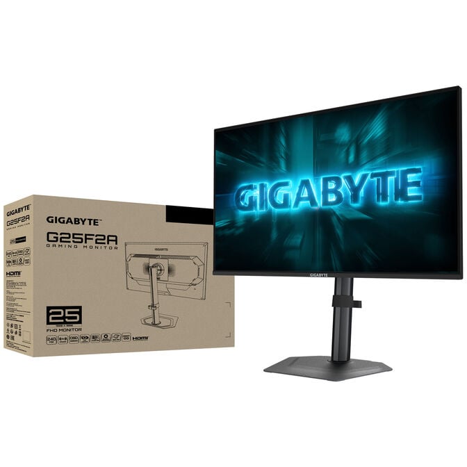 GIGABYTE G25F2A 24.5-inch FHD Gaming Monitor, 240Hz, SS-IPS Panel, FreeSync Premium image number 7