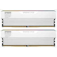 KLEVV URBANE V RGB DDR5-6000 RAM, CL30, XMP 3.0 & EXPO - 32 GB Dual-Kit, wei&szlig;