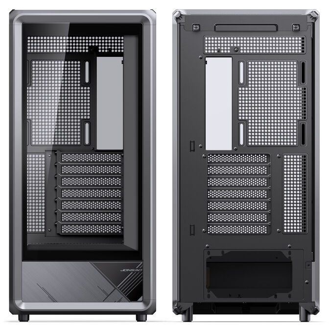 Jonsbo D401 PC-Geh&auml;use, Midi-Tower, ATX, Tempered Glass - schwarz image number 10