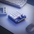 Glorious GMMK Wireless Numpad Top Frame - Navy Blue image number null