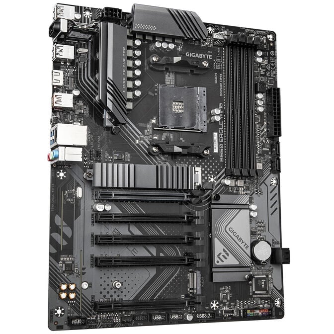 GIGABYTE B550 Eagle WiFi6 Motherboard, Socket AM4, AMD B550, ATX, DDR4 image number 1