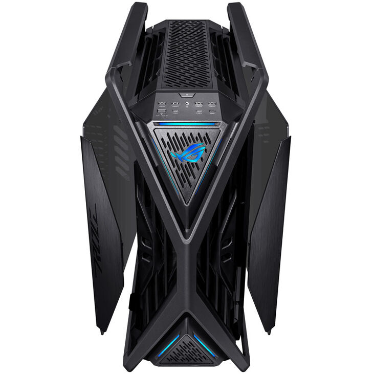 ASUS ROG Hyperion GR701 Big-Tower, Tempered Glass - schwarz image number 2