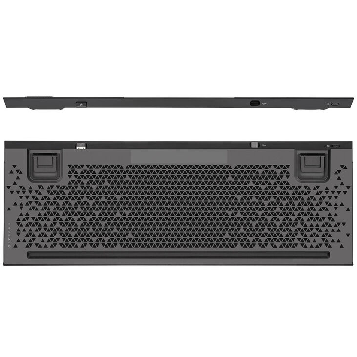 Corsair K100 RGB AIR Wireless Ultra-Thin Mechanical Gaming Keyboard, Cherry MX Speed - Black, DE image number 6