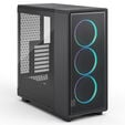 Fractal Design Epoch Black RGB TG Light tint PC-Geh&auml;use, Midi-Tower, ATX, Tempered Glass - schwarz image number null