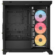 Corsair FRAME 4500X LX-R RGB PC Case, Mid-Tower, E-ATX, Tempered Glass - Black image number null