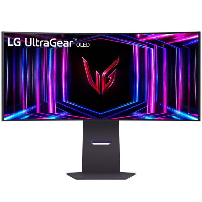 LG UltraGear OLED 34GS95QE-B, 34 Zoll Curved Gaming Monitor, 240 Hz, OLED, G-SYNC Compatible image number 1