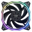 InWin Sirius Loop RGB PWM Fan 3-Pack including RGB Controller - 120 mm, black image number null