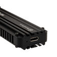 SilverStone MS12 M.2 SSD Geh&auml;use, USB 3.2 - schwarz image number null