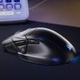 Corsair Nightsword v2 kabellose Gaming-Maus, optischer Sensor, 8.000Hz, RGB- schwarz image number null