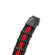 CableMod PRO ModMesh 12VHPWR auf 3x PCI-e Kabel - 45cm, schwarz/rot image number null