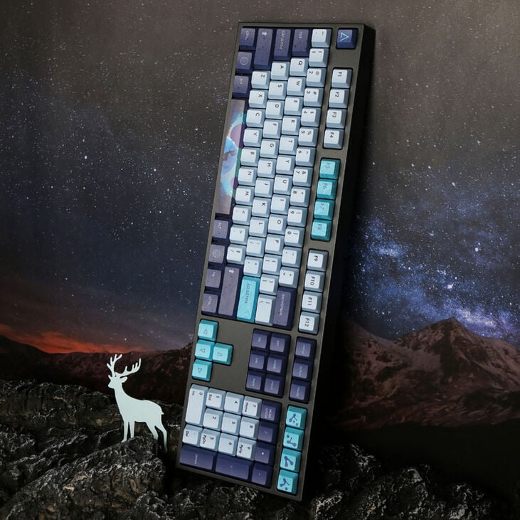 Varmilo VEA108 Aurora Gaming Tastatur, MX-Brown, weiße LED - US Layout image number 4