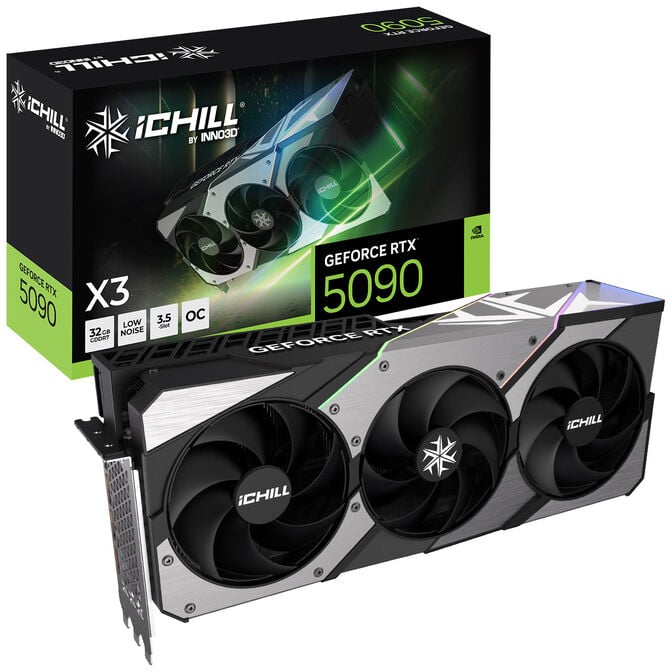 INNO3D GeForce RTX 5090 iChill X3, 32768 MB GDDR7 image number 0