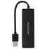 AXAGON HUE-G1A Superspeed USB-C Slim Hub, 4x USB 3.0 - 15cm, schwarz image number null