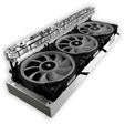 Stealkey Customs SK-UNI Mounting Bracket 28 mm (120 mm fan) image number null
