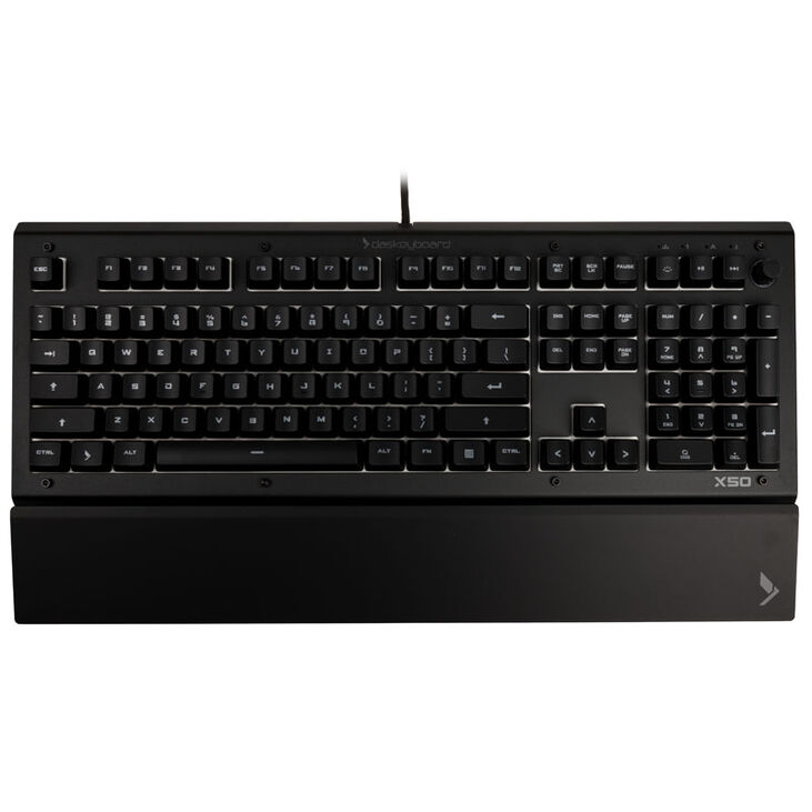 Das Keyboard X50Q, US Layout, Omron Gamma Zulu Switches - schwarz image number 1