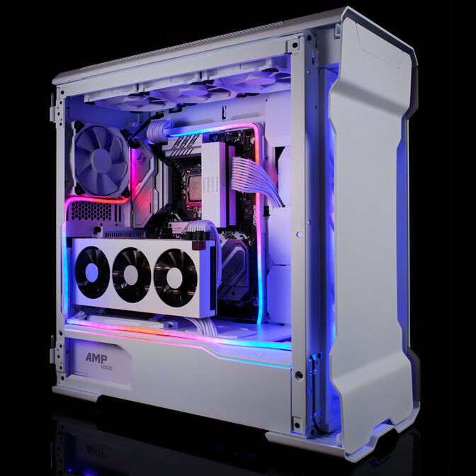 PHANTEKS Neon Digital RGB LED strip - 55 cm, white image number 3