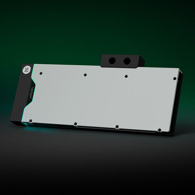 EK Water Blocks EK-Quantum Vector&sup2; XC3 RTX 3080/90 Backplate - Nickel image number 2